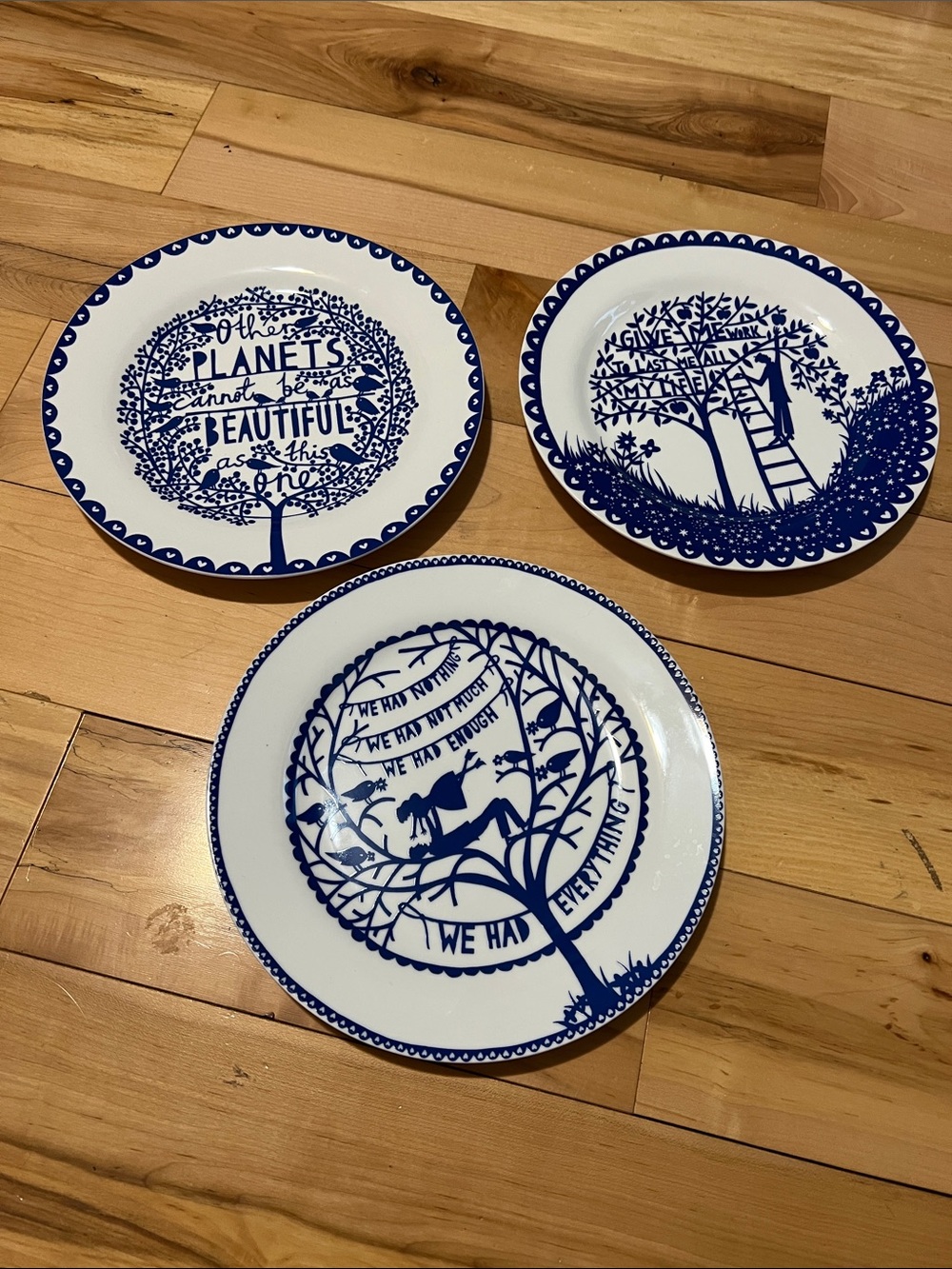 Rob Ryan 3/4 Seasons Plates